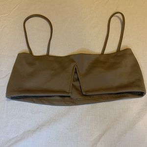 Bandeau- beige color never worn